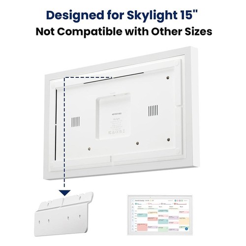 No-Drill Calendar Brackets Metal Mounting Kit for Skylight Calendar Office
