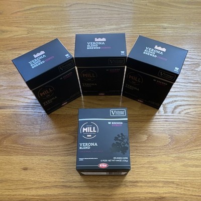 Mr & Mrs Mill Verona Blend Brewed Coffee Pods Verismo K-fee Roasty Sweet 12 Pack