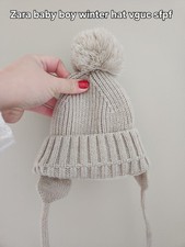 Zara Baby Boy Winter Hat Baby Size