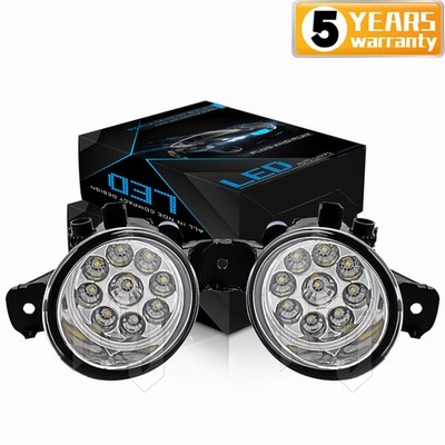 2x New Bumper White LED Fog Light Lamp Driver For INFINITI M35 2008-2010 US