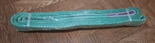 TWO 2T Flat Lifting Sling Polyester Crane Lift Webbing Straps Rigging - 4M long