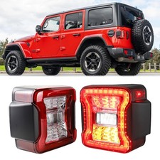 Paar LED Rückleuchten Bremsleuchten Blinker Für 2018 2019 2022 Jeep Wrangler JL