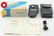  Almost MINT in Box  SEKONIC L-408 Multi Master Exposure Spot Light Meter JAPAN