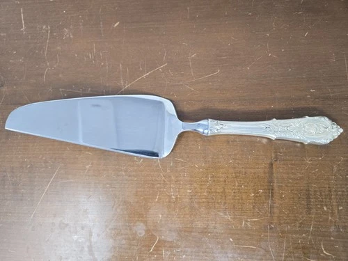 Rose Point By Wallace Cake/Pie Server Sterling Silver