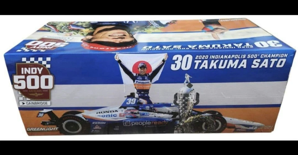 Greenlight 1/18 Indy 500 ganador Takuma Sato Foto 2 de 4