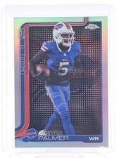 JOSHUA PALMER 2025 TOPPS CHROME LIGHTBOARD LOGO VARIATION BUFFALO BILLS Q0311