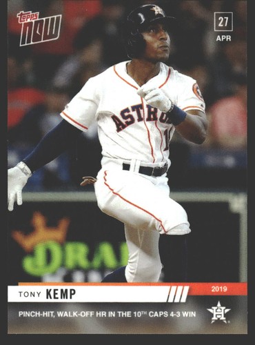 2019 Topps Now 142 Tony Kemp