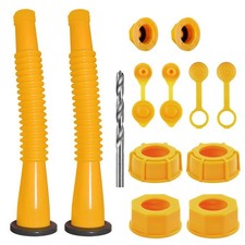 Gas Can Spout Replacement Kits. Nozzle, for 1/2/5/10 2 Kits, Yellow