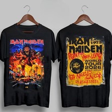 Iron Maiden Los Angeles CA Event Tee Live At BMO Stadium On Sep 25 27