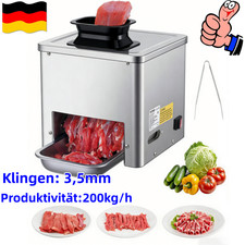 Kommerzielle Fleischschneider Gemüseschneider Elektrisch Fleischschneidemaschine