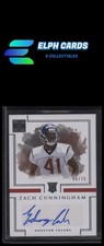 2017 Panini Impeccable #183 Zach Cunningham #/75