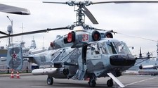 Helicóptero de madera de escritorio naval Kamov Ka29 KA-29 Helix nuevo modelo a gran escala 1/32