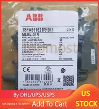 1pcs ABB push button switch lampholder MLBL-01R 24VAC/DC US Free TAX