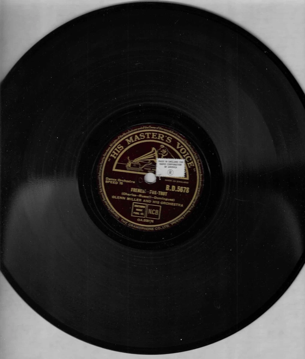 Glenn Miller 78 RPM Single Vinyl Records for sale | eBay