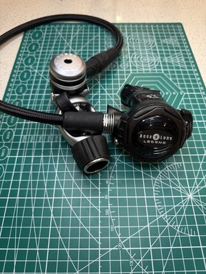 Aqua Lung Legend Supreme Scuba Diving Regulator- ACD- Yoke- VERY CLEAN