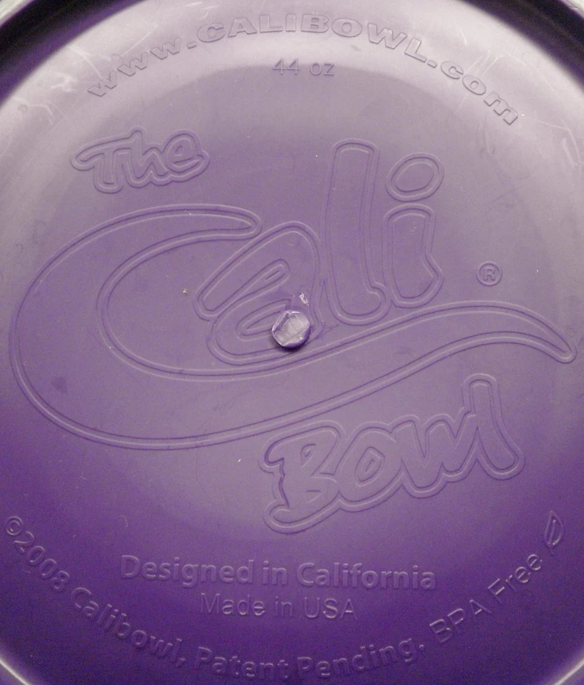 Фиолетовая нескользящая чаша The Cali Bowl 44 унции - Изображение 4 из 4