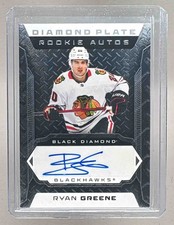 Ryan Greene 2025 Upper Deck Black Diamond #DPR-RG Plate Rookie Auto /99