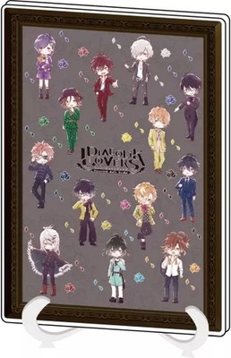 Acrylic stand/acrylic panel 01. Collective design (graph art illustration)