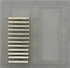 Geiger Edelmetalle 1 oz .999 Fine Silver Original Square - RAW, 1 Bar