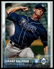 2015 Topps #661 Grant Balfour Tampa Bay Rays