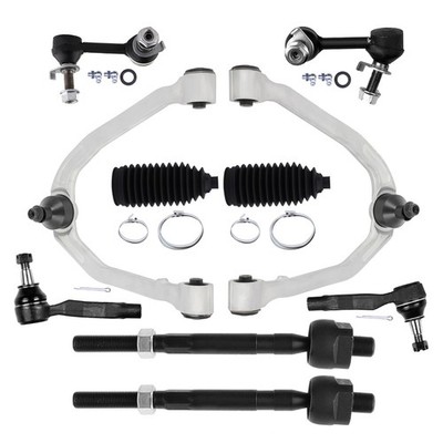 10Pcs Front Control Arms Tie Rod Sway Bar For 2003-2008 INFINITI G35 NISSAN 350Z