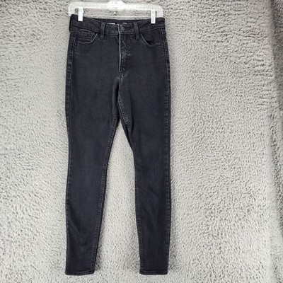 Old Navy Jeans Womens 4 Black Stretch Denim Super Skinny