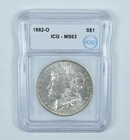 1882-O Morgan Silver Dollar MS63 ICG *2694