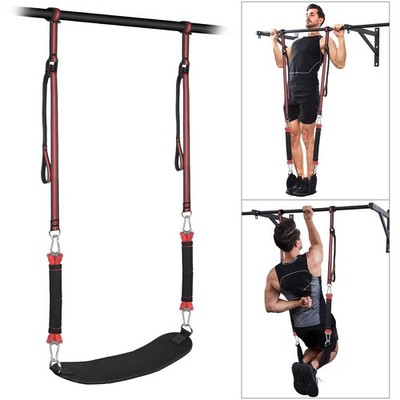 Pull Up Assistance Bands with Fabric Feet/Knee Rest, Heavy Duty Pull Up Resis...