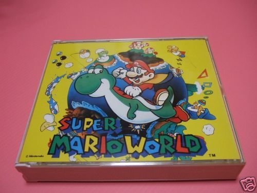SUPER MARIO WORLD Original Soundtrack OST CD snes nes WPCL SUPER MARIO WORLD Original Soundtrack OST CD snes nes WPCL