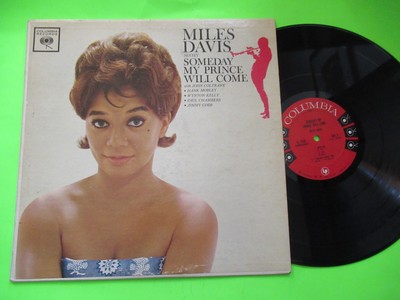 MILES DAVIS - SOMEDAY MY PRINCE WILL COME LP MONO CL 1656 ORIGINAL 6 EYE PRESS 