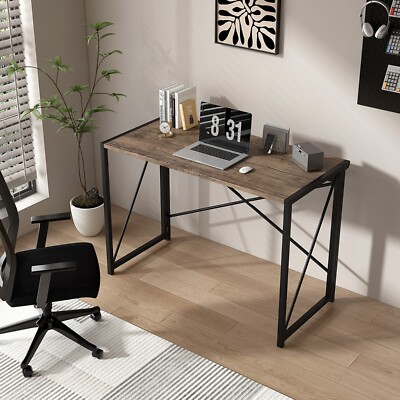 Klapptisch klappbar Computertisch Tisch ohne Montage Home Office Miami