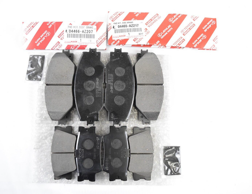 Genuine Factory Toyota Rav4 LTD, SE, XLE 13-18 Front and Rear Brake Pad Sets - Foto 2 di 4
