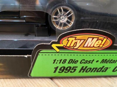 ミニカー FAST&FURIOUS Honda Civic Street Tune Racing Champions The Fast And The Furious Series 1 1995