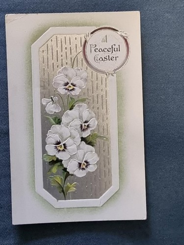 Vintage postcard Circa 1911 A peaceful easter