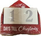 Wooden  Christmas Countdown Calendar