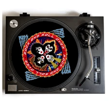 KISS Turntable Slipmat for Vinyl Records 12" DJ Slip Mat vinyls platter mats