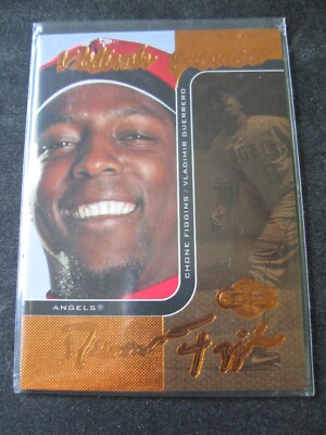 VLADIMIR GUERRERO/C. FIGGINS 2006 Topps CoSigners Changing Faces Bronze #98 /150
