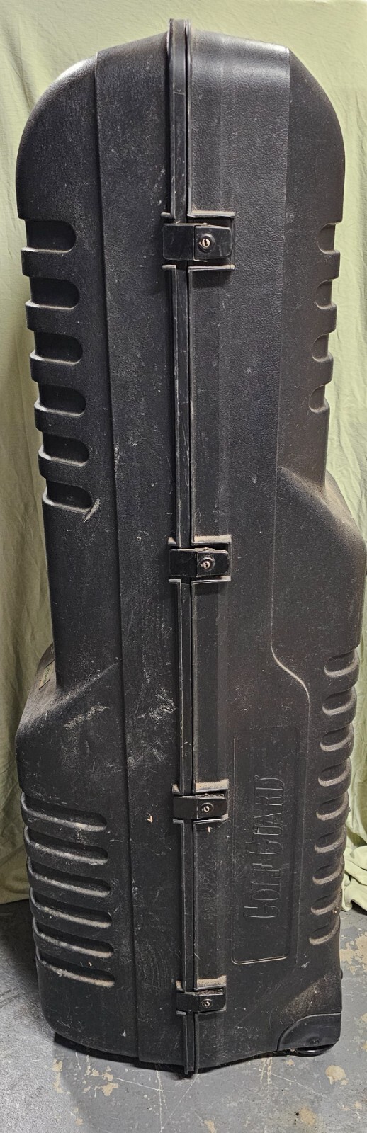 Golf Guard Travel Case Hard Shell Rolling Wheeled Sports Golf Case eBay