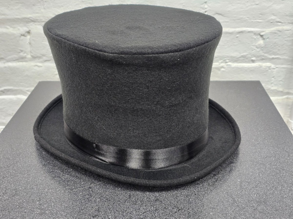 Elegant Black and Silver Men\'s Hat Falcon Suede Men main image 4