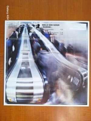 Niels van Gogh - Rushin 12' Vinyl  2001 Kosmo Rec. near mint