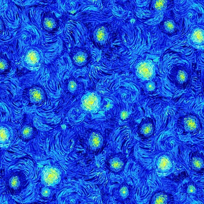 Starry Swirling Texture Sky 44'' Wide Fabric Poppy Dreams Timeless Treasures