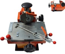 4mm Font Semi-automatic Metal Nameplate Marking Machine w/Fixture Sheet Embosser