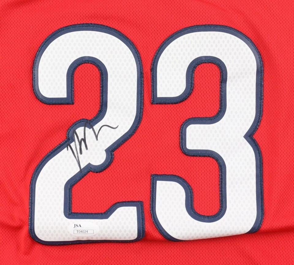 Anthony Davis Signed New Orleans Pelicans Jersey (JSA) #1 Overall Pck 2012 Draft - Image 2 of 4