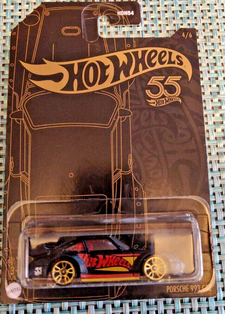 Hot Wheels (HDH54) 55th Anniversary Series 4/6 - Porsche 993 GT2