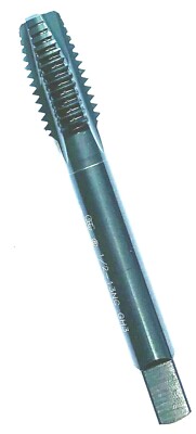 1/2-13 GH3 3 FLUTE SPIRAL POINT PLUG TAP - EXO VC-10 - BLACK OXIDE - OSG 1758401