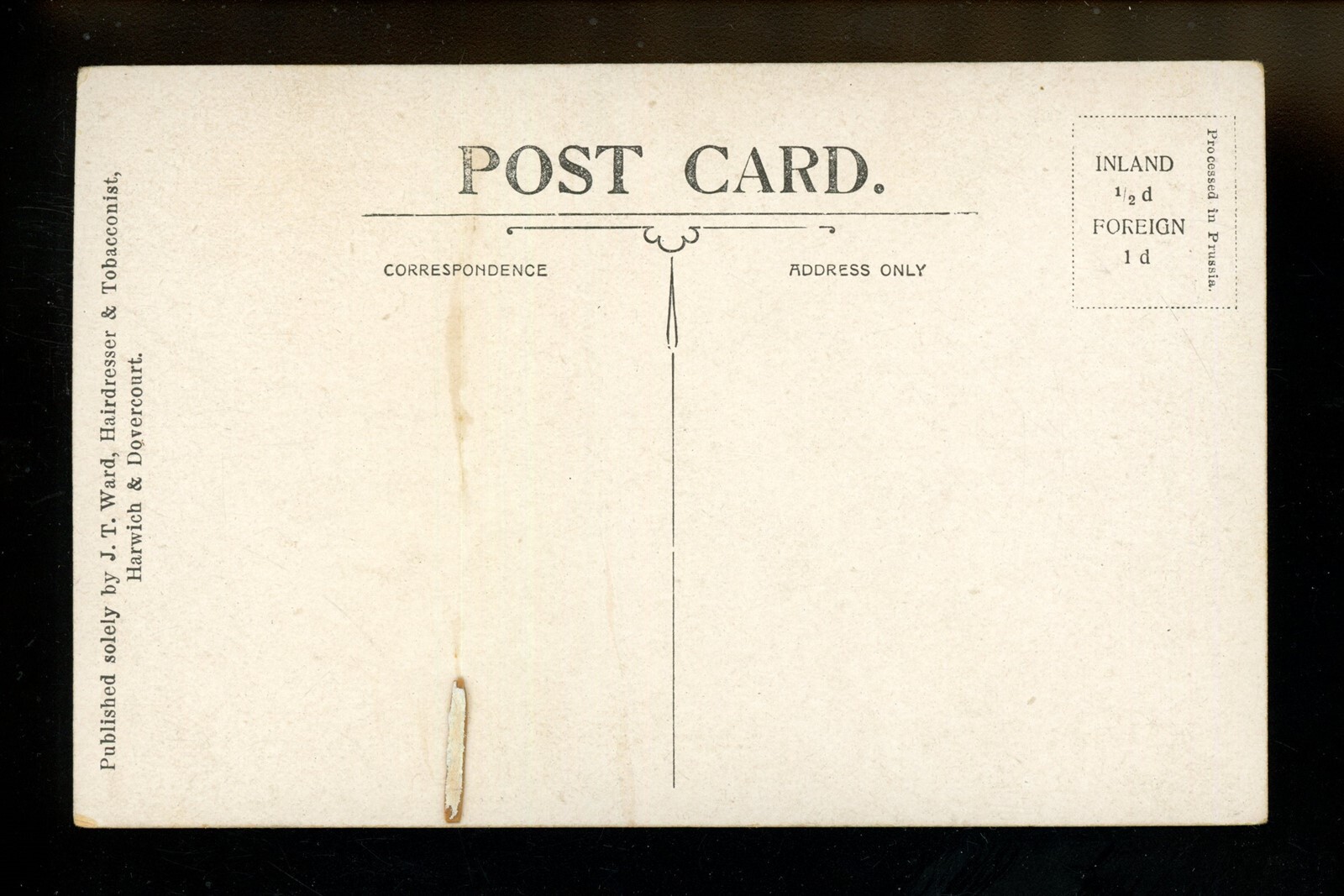 United Kingdom real photo postcard RPPC London England GB Dovercourt Jetty