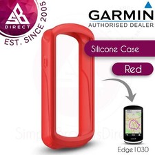 Garmin Silikon Hülle│Schutzhülle│Für Edge 1030 GPS Fahrrad Fahrradcomputer│Rot