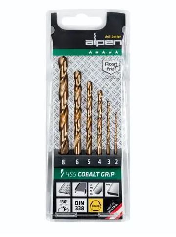 Alpen-maykestag alpen cassette hss cobalt grip 3 -kant tm 6,.. 9002741303588