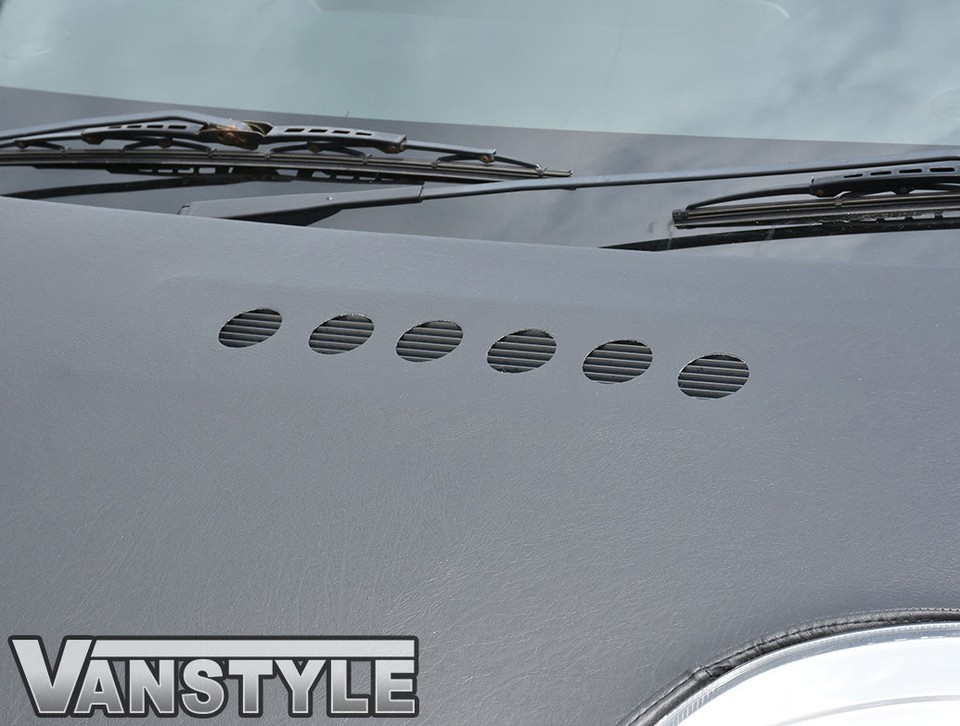 FITS VAUXHALL VIVARO J7 0114 PLAIN BLACK STONE CHIP PROTECTOR