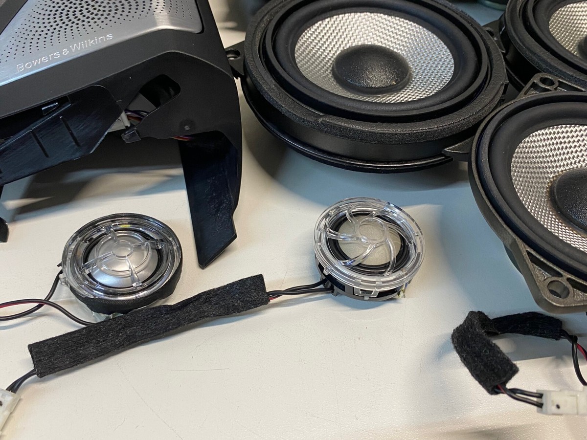 BMW Bowers&Wilkins 4.5インチ　2個セット BMW スピーカー Bowers&Wilkins 左右2個セット